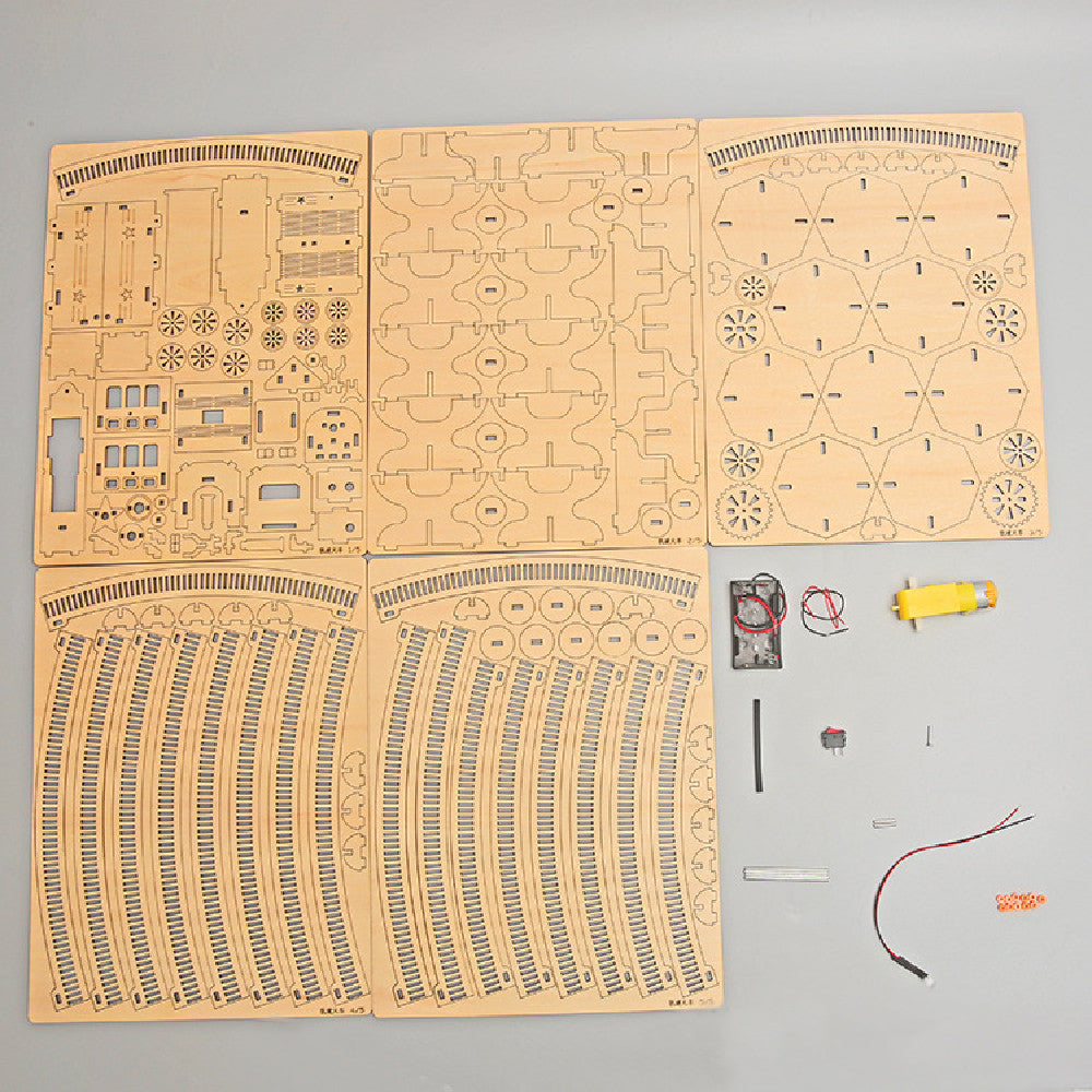 Railway Train Building Block Toys
