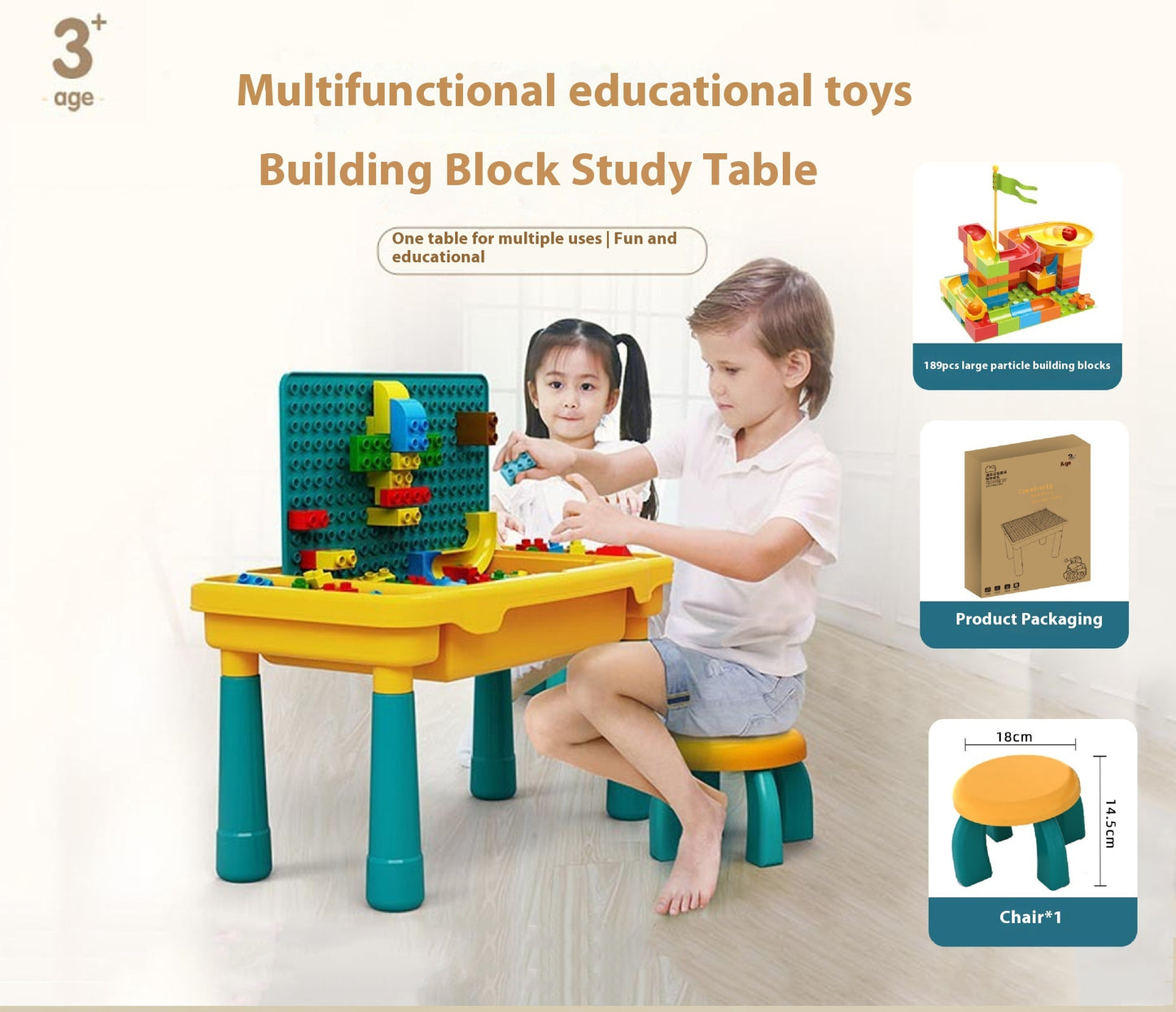 Educational Toys Mushroom Nail Building Blocks Splicing