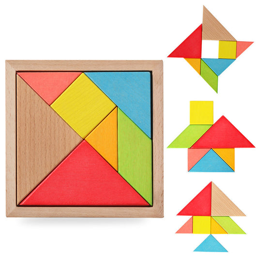 Tangram Puzzle Building Block Shape Toys