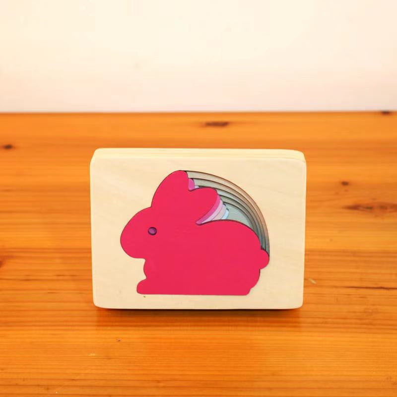 11 pieces Children's Educational Odorless Wooden Toys