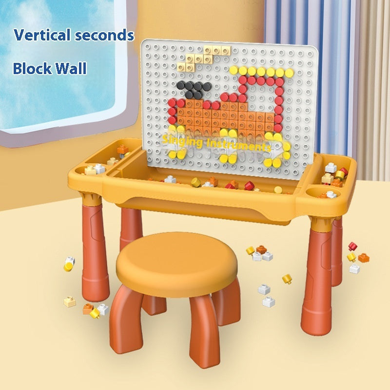 Educational Toys Mushroom Nail Building Blocks Splicing