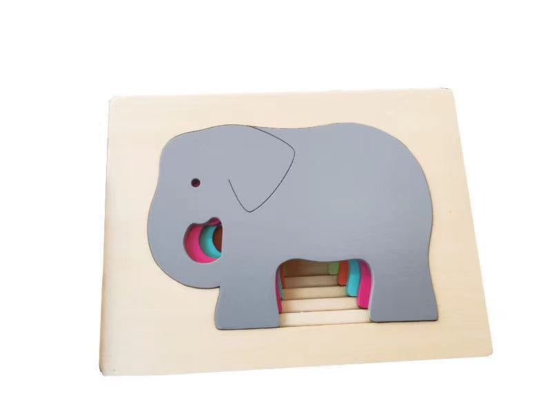 11 pieces Children's Educational Odorless Wooden Toys