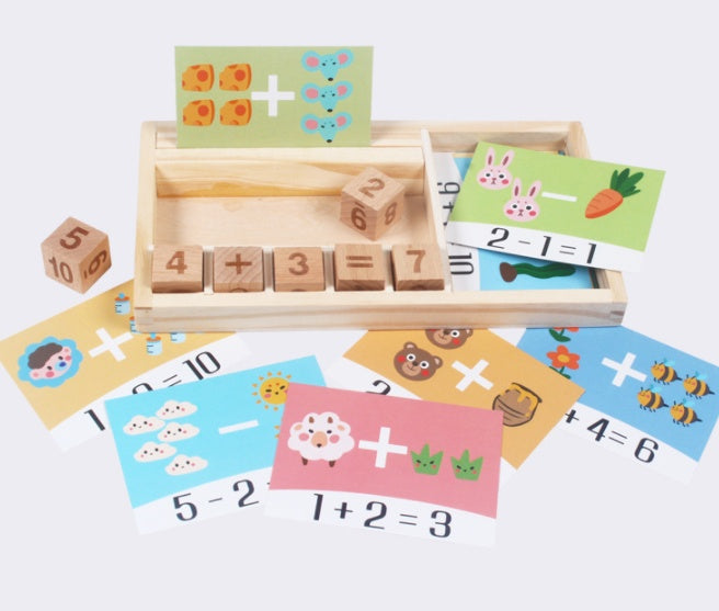 Children's Arithmetic building block toys