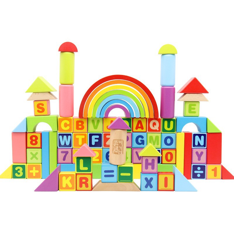 Macaron Large Particle Building Blocks Children's Early Education Educational Toys