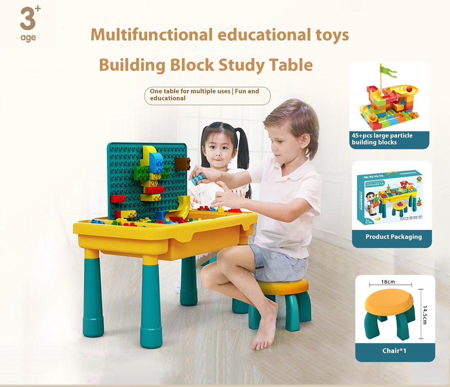 Educational Toys Mushroom Nail Building Blocks Splicing