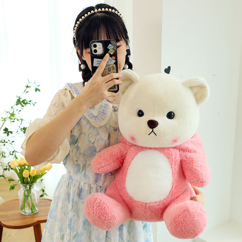 Transform Doll Plush Toys Bear Pillow