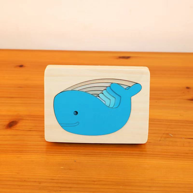 11 pieces Children's Educational Odorless Wooden Toys