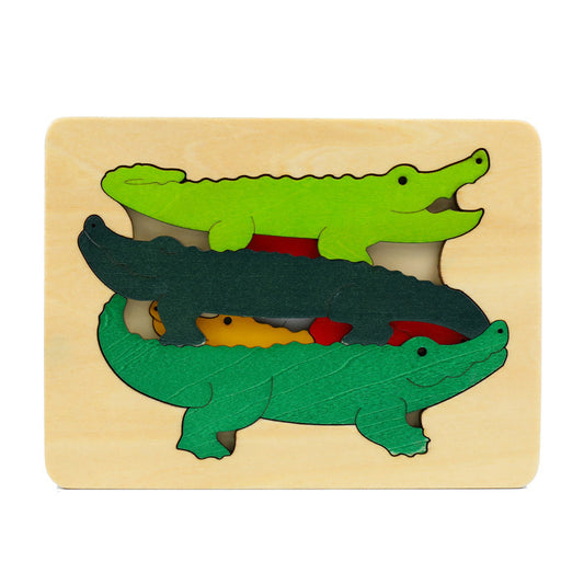 11 pieces Children's Educational Odorless Wooden Toys