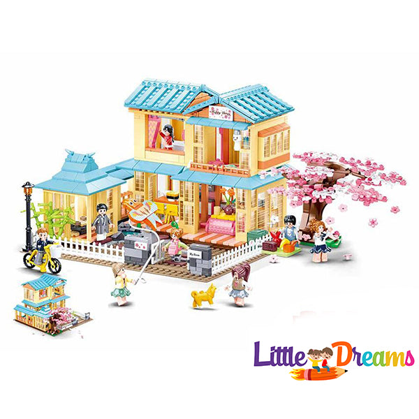 Octopus Building Block House