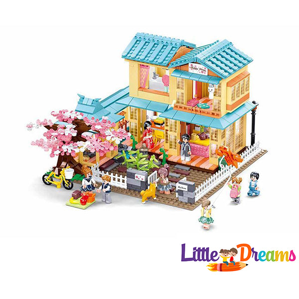 Octopus Building Block House