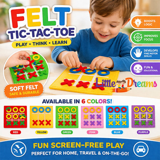 Montessori Felt Puzzle Board
